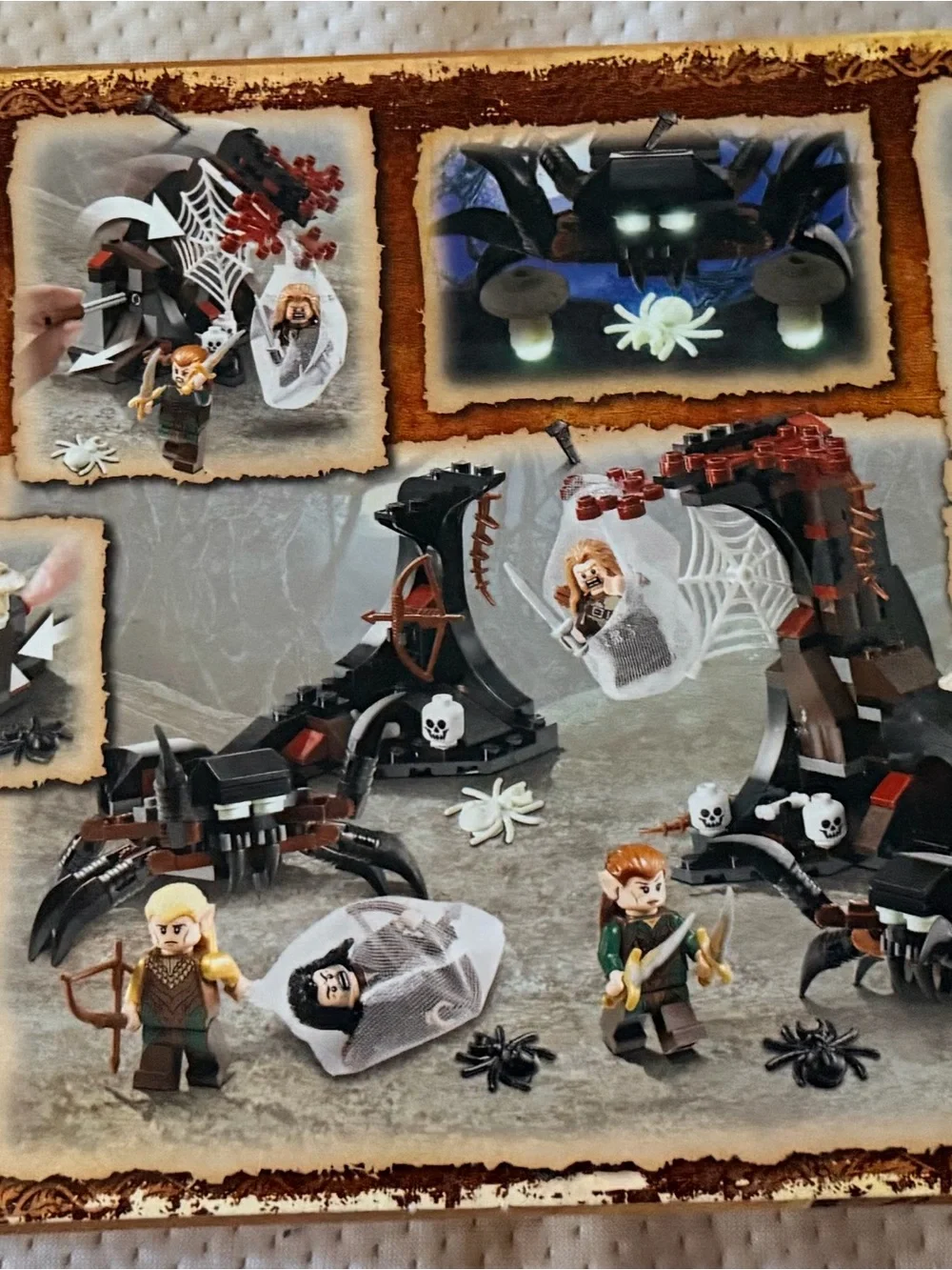 LEGO The Hobbit 79001 Escape from Mirkwood Spiders 298 pcs Box